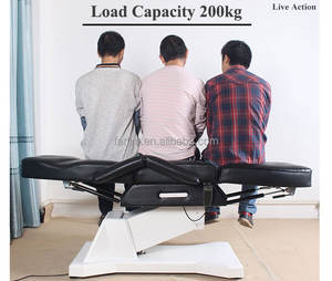 Kursi tato multifungsi, tempat tidur Salon kecantikan Motor 3 Motor 1 produk perawatan kesehatan, kursi pijat elektrik hidrolik - Product Image 6