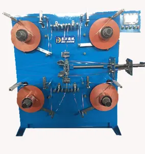 4-Head Vertical Tape Lapping Machine For Cable Manufacturing Equipment