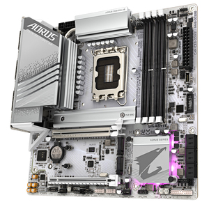 Gigabyte Z790M AORUS ELITE AX ICE D5 Nueva Placa Base de Escritorio ATX con Chipset Intel Compatible con CPU de 14ª Generación 256GB RAM SATA - Product Image 3