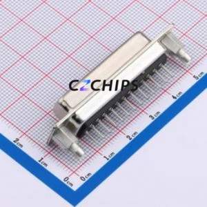 X0225FT17B7 D-Sub/VGA Connector Through hole Component (THT) Connector Standard D-Sub Female 25P Through Hole - Product Image 2