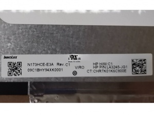 Pantalla LCD original Innolux N173HCE-E3A CMN176C de 17,3 pulgadas FHD 1920 × 1080 300nit 30Pin eDP IPS mate para pantalla de repuesto para ordenador portátil para juegos - Product Image 3
