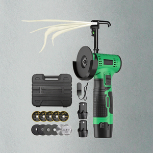 מטחנת זווית אלחוטית מיני 12V עם סוללה, מנוע ללא פחמים, מהירות 17500 סיבובים לדקה, דיסק שחיקה מפלסטיק - כלי עבודה DIY - Product Image 3