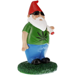 Interior Exterior Césped Decoración Niños Amigos Regalo divertido Fumar Gnomo Estatua de jardín - Product Image 2