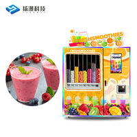 Distributeur automatique de smoothies aux fruits et légumes écologiques et durables avec un minimum de déchets et une gestion intelligente des stocks