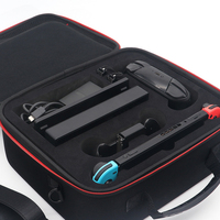 Mallette de rangement portable EVA avec bandoulière pour chargeur de contrôleur de console de machine de jeu-Accessoires de jeu essentiels