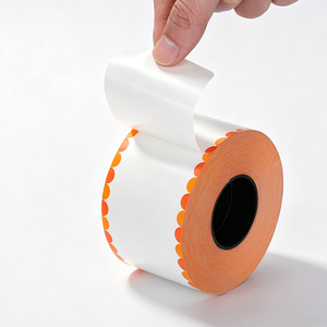 Rouleau d'étiquettes thermiques sans support, qualité alimentaire, pour commandes à emporter en restaurant, étiquettes pour boulangerie, emballage alimentaire - Product Image 3