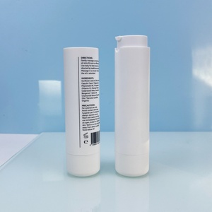 Luxury 30ml 50ml Refillable Eco-friendly Airless <b>Pump</b> <b>Bottle</b> Cosmetic Package Container Matte White Grey with Refill <b>Bottle</b> - Product Image 4