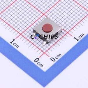 TSE024A2518A Tactile Switch SMD Switch ( Switch Length: 6.5mm )( Switch Width: 6.2mm )( Switch Height: 2.5mm ) - Product Image 1