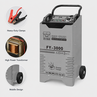 Chargeur de batterie automobile professionnel 12V 24V, charge de plusieurs batteries pour camions lourds et véhicules avec fonction de démarrage d'urgence