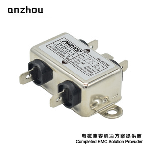 Filtro de Línea Eléctrica Anzhou TY201S-6 115/250VAC 6A, Filtro EMI de Modo Común para Equipos Eléctricos - Product Image 5