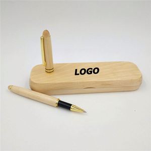 <b>Personalized</b> Wooden Pen Set with <b>Gift</b> Box, Custom Engraved Pens for Graduation, <b>Teacher</b>, Student, and Corporate <b>Gifts</b> - Product Image 1