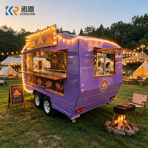Food Truck per BBQ, Pizza, Hamburger, Gelato, Caffè, Produzione Personalizzata di Furgoni per Cibo da Strada in Vendita negli USA, Rimorchio per Cibo Turco - Product Image 1