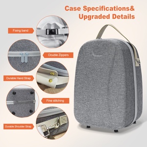 EVA เคสเดินทางแบบแข็งสำหรับ PS กระเป๋าเก็บ <span class=keywords><strong>VR2</strong></span>สำหรับ PSVR2แว่นตา VR ตัวควบคุมการกระแทก JYS-P5168 - Product Image 2