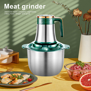 新型多功能电动家用绞肉机和切片机2L容量烹饪食品馅料机 - Product Image 2