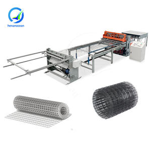 Machine à panneaux de treillis pour béton armé, pour panneaux de scène d'échafaudage OCEAN, panneaux de mur en béton projeté soudé et panneaux de treillis métallique - Product Image 1