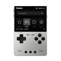 Consola de Juegos Portátil Trimui Brick Hammer, Pantalla de 3.2 Pulgadas, Sistema Linux, Maquinaria de Precisión CNC, Cuerpo Totalmente Metálico, Juegos con Wi-Fi
