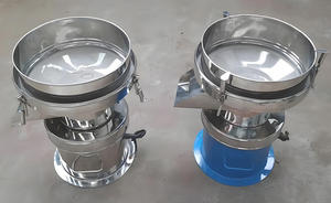 Fabrika Fiyatlı Gıda Sınıfı Sıvı Filtre Eleği Toz Vibratör Eleme Ayırıcı Profesyonel Dairesel Titreşimli Elek - Product Image 4