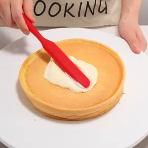Strumento di cottura antiaderente 4 pezzi resistente al calore raschietto per pastella per impastare torta crema burro spatole in Silicone Set di spatole