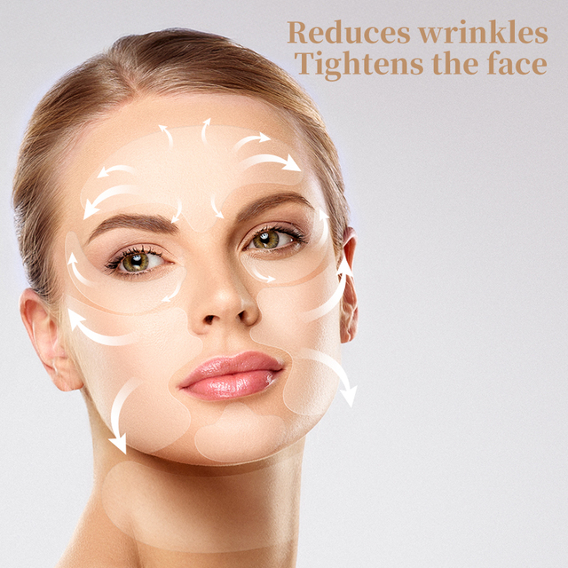 Hot Sale Eco Reusable Transparent Silicone Anti Wrinkle Chest Pad Silicone Chest Pad for Women