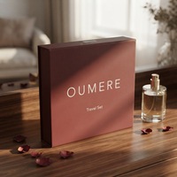 Boîtes cadeaux magnétiques personnalisées, emballage cosmétique de luxe avec mousse en velours pour parfum et rouge à lèvres