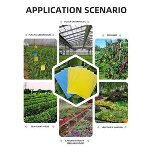 फैक्टरी थोक अनुकूलन चिपचिपा फल मक्खी जाल जाल जाल जाल गोंद लटकाने वाले कीट नियंत्रण कीट नियंत्रण के लिए हमारे लिए - Product Image 2