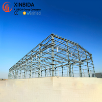 Estructura de Acero Prefabricada Económica para Cobertizos, Garajes, Almacenes, Galpones, Almacenamiento Exterior, Casas Metálicas y Talleres