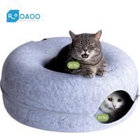 Maison pour chat insonorisée en PET, maison silencieuse pour animaux de compagnie avec panneaux acoustiques en polyester pour chats âgés, chiots, mousse acoustique pour chat