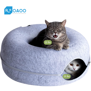 Maison pour <span class=keywords><strong>chat</strong></span> insonorisée en PET, maison silencieuse pour animaux de compagnie avec panneaux acoustiques en polyester pour chats âgés, chiots, mousse acoustique pour <span class=keywords><strong>chat</strong></span> - Product Image 4