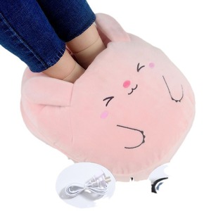 Scaldapiedi Elettrico 2025 con <span class=keywords><strong>Telecomando</strong></span>, Tappetino Riscaldante Invernale, Peluche Cartoon per Dormitorio, Unisex per Adulti e Uso Esterno - Product Image 5