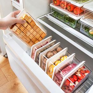 Recipientes Herméticos para Almacenamiento de Alimentos, Libres de BPA, Apilables, con Drenaje, Multitamaño, Aptos para Congelador, Cajas para Mantener Frescos los Alimentos en el Refrigerador - Product Image 6