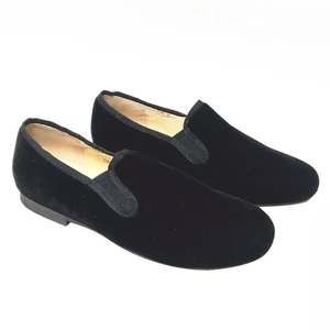 Scarpe autunnali <span class=keywords><strong>donna</strong></span> slip-on scarpe da <span class=keywords><strong>donna</strong></span> elastiche <span class=keywords><strong>ballerine</strong></span> in velluto nero di alta qualità penny mocassini <span class=keywords><strong>ballerine</strong></span> da <span class=keywords><strong>donna</strong></span> - Product Image 1