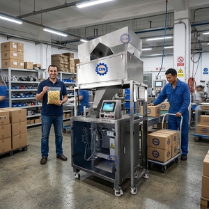 Machine d'emballage automatique multifonctionnelle haute performance pour sachets à fermeture éclair <span class=keywords><strong>de</strong></span> fruits secs et <span class=keywords><strong>de</strong></span> <span class=keywords><strong>granulés</strong></span> - Product Image 1