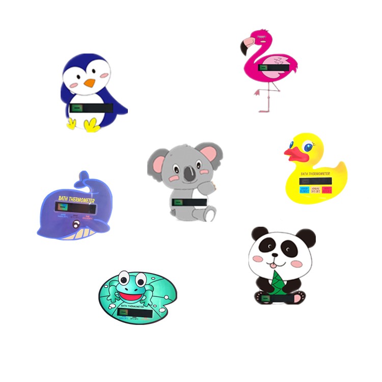 Многоразовый ЖК-термометр для ванны