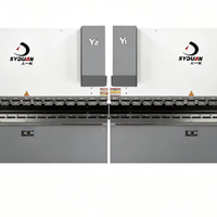 Presse plieuse CNC électrohydraulique à double liaison 3200KN, haute précision, pour le pliage de tôles en acier inoxydable