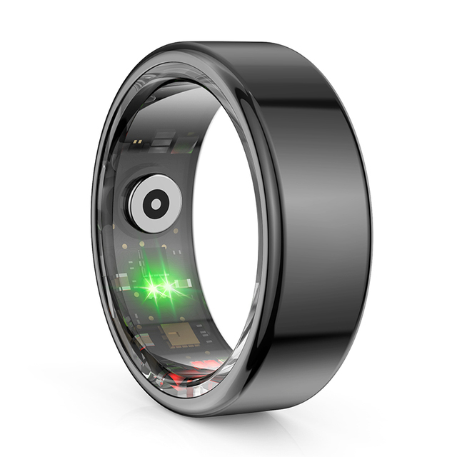 2024 Health Smart Rings Heart Rate Sleeping Tracking Electronic Smart Finger Ring R02 for Women Men