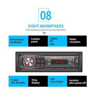 Máy Phát Mp3 Âm Thanh Nổi Xe Hơi LCD 1 Din Màn Hình Lớn BT 7 Màu Chất Lượng Cao - Product Image 4