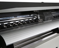 1,6 m 1,8 m 3,2 m 1440dpi zhou apellido mejor Flex Banner Plotter de gran formato impresora Eco solvente con Dx5 cabeza de impresión