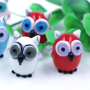 फैक्टरी प्रत्यक्ष थोक हाथ से उड़ा रंगीन मुरूनो ग्लास शिल्प ओएल आर्ट मूर्तिकला उपहार - Product Image 2