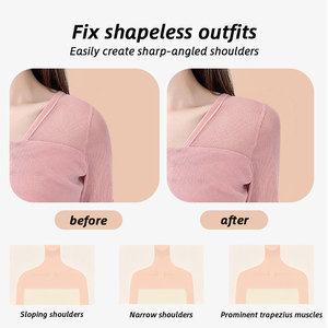 Amelie nhà máy bán buôn da/màu trong suốt Silicone Vai vá cho sửa đổi đường cong vai và Silicone Vai Pad - Product Image 4