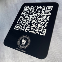Placa de Identificación Metálica con Grabado Láser de Fábrica, Impresión de Número de Serie y Código QR