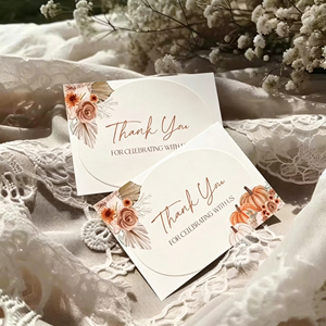 Cartes de vœux personnalisées de qualité supérieure, impression numérique élégante, formats personnalisés, pelliculage pour des impressions durables - Product Image 3