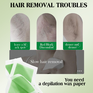 Bandes de <span class=keywords><strong>cire</strong></span> froide dépilatoires professionnelles écologiques et indolores pour l'épilation corporelle et le soin de <span class=keywords><strong>la</strong></span> peau du maillot - Product Image 3