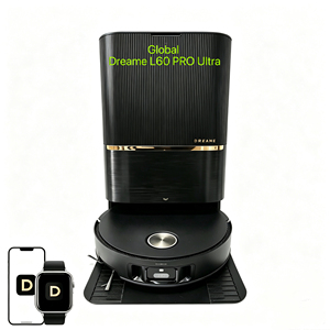 DREAME L60 PRO Ultra Auto Mop Self <b>Cleaning</b> High Temp Washing Whole House Coverage Rohs Certified Smart Robotic Vacuum Mop Robot - Product Image 3