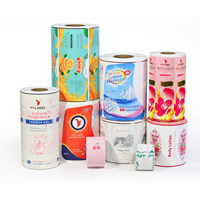 Autocollant de bouteille personnalisé transparent transparent PE polyéthylène bouteille de shampoing étiquette de logo impression étiquette d'emballage bouteille de shampoing