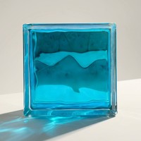 Proveedor Certificado, Bloque de Vidrio Cuadrado Sólido Ultra Transparente de 190x190x50mm, Bloques de Construcción Resistentes al Sonido para Muros Cortina de Oficina