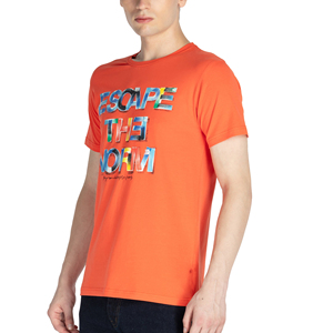 เสื้อยืดฟิตเนสผู้ชายทรงปกติ คุณภาพสูง ผ้าฝ้าย 100% แบบริงเกอร์ สตรีทแวร์  งานสั่งทำได้ เนื้อผ้าหนา แห้งเร็ว ระบายอากาศได้ดี - Product Image 5