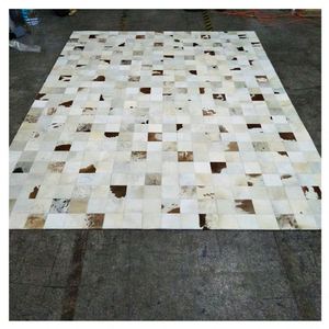 Thảm Trải Sàn Da Bò Màu Xám Và Nâu Thiết Kế Theo Yêu Cầu Thảm Trải Sàn Và Thảm Để Bán - Product Image 6