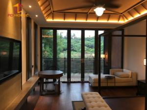 दो मंजिल लक्जरी शिपिंग कंटेनर ग्लैम्पिंग होटल घर मॉड्यूलर सैंडविच पैनल आधुनिक डिजाइन आसान चाल अपार्टमेंट विला निवास - Product Image 5