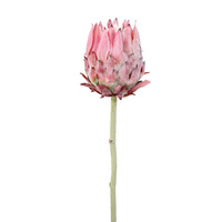 Tige unique de cardinale artificielle style nordique, réaliste, faite à la main, toucher naturel, pour décoration maison et mariage, ornement, accessoire photo