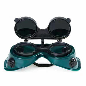 Precio de fábrica, cubierta exterior abatible hacia arriba, protección de soldadura, gafas protectoras industriales antideslumbrantes, gafas de seguridad para el trabajo - Product Image 1